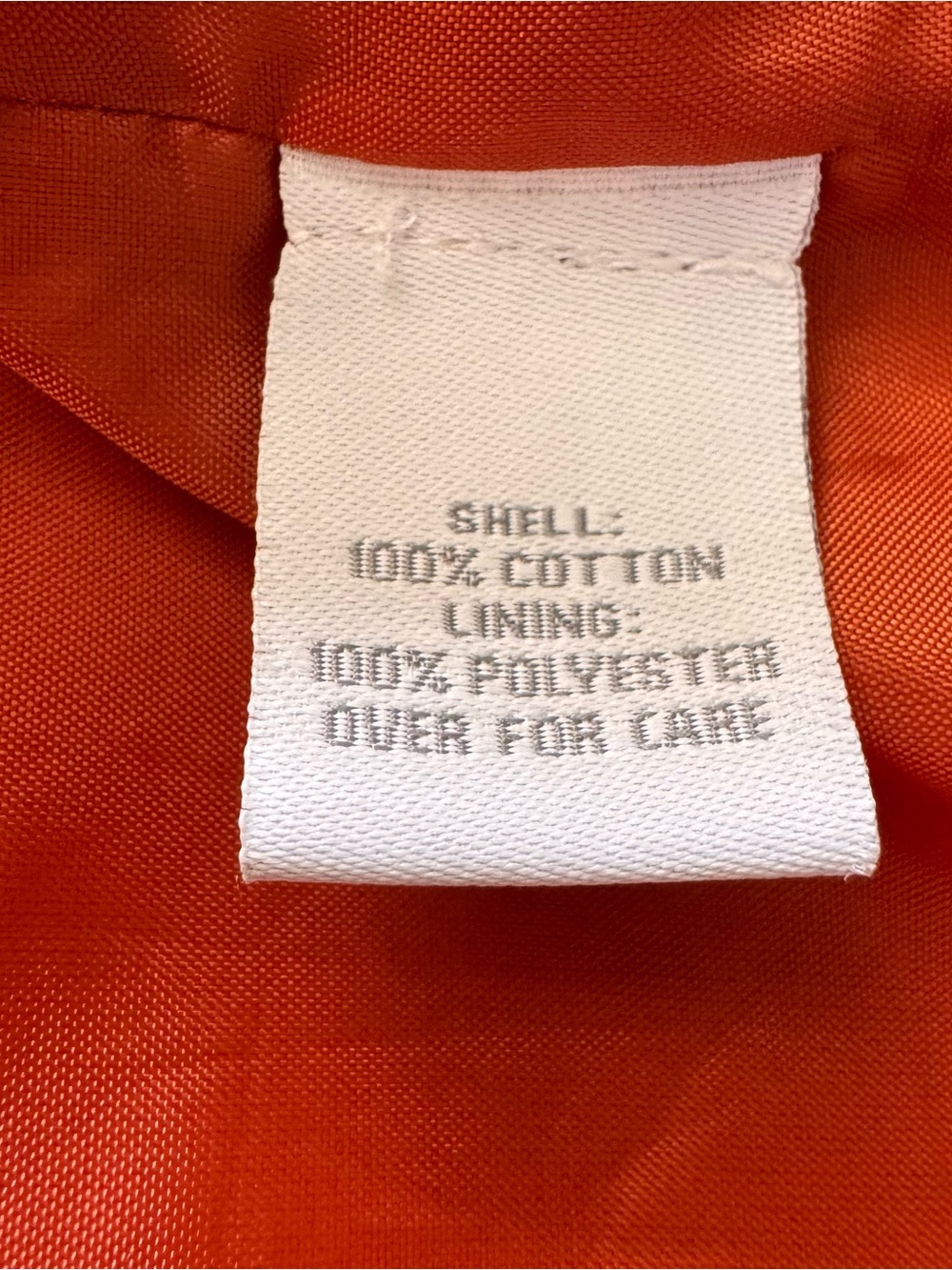 Relativity Vintage Y2K Pumpkin Orange Corduroy Swing Jacket XL - Picture 10 of 11